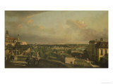The Kaunitz Palace and Garden, Vienna, 1759/60 Estampe par Bernardo Bellotto