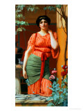 Nerissa, 1906 Giclée-Druck von John William Godward