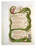 L'image divine, extrait de Songs of Innocence (Chansons d'innocence) Estampe par William Blake