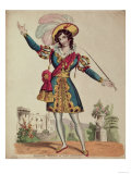 Madame Vestris in the role of Don Giovanni from Mozart's opera 'Don Giovanni' Giclee Print