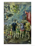 The Martyrdom of St. Maurice, 1580-83 Giclee Print by El Greco 