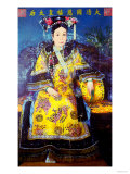 Portrait of the Empress Dowager Cixi (1835-1908) Giclée-Druck