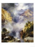 Mist in the Canyon, 1914 Giclee Print by Thomas Moran