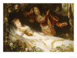 Sleeping Beauty, 1881 Estampe par Richard Eisermann