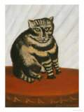 Le Chat Tigre Estampe par Henri Rousseau