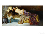 Sleepng Beauty Estampe par William A. Breakspeare