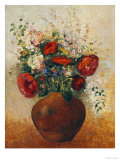 Vase of Flowers Giclee Print by Odilon Redon