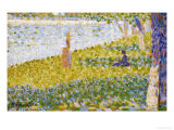 Women on the River Bank Giclee Print by Georges Seurat