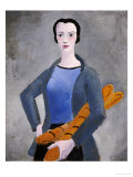 Girl with Bread, 1926 Giclee Print by Christopher Wood