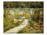 The Bench, the Garden at Versailles Giclee Print by Édouard Manet