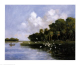 Flight of Egrets  Art by Ray Ellis