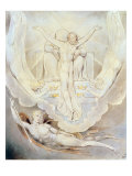 Christ Offers to Redeem Man Estampe par William Blake