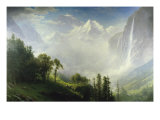 Majesty of the Mountains Estampe par Albert Bierstadt