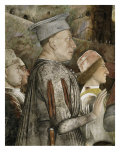 Camera Degli Sposi: The Meeting Giclée-Druck von Andrea Mantegna