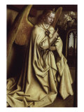 Archangel Gabriel, Ghent Altarpiece Estampe par Jan van Eyck 