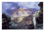 Miracle of Nature Giclee Print by Thomas Moran