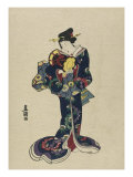 Kotsuzumi Giclée-Druck von Toyokuni 