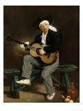 The Spanish Singer, 1860 Giclee Print by Édouard Manet