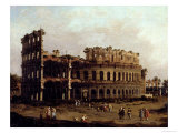Colisée Estampe par Canaletto 