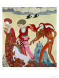 Love, Desire and Death Giclee Print by Georges Barbier