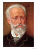 Postcard of Piotr Ilyich Tchaikovsky Giclee Print