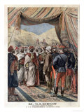 Jules Cambon Governor General of Algeria 1871-1897 at the Moroccan Frontier Giclee Print by Henri Meyer