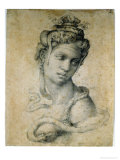 Cleopatra Giclee Print by Michelangelo Buonarroti 