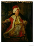 Charles Gravier Comte De Vergennes in Oriental Costume, 1766 Giclee Print by Antoine de Favray