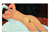 Nude, 1917 Estampe par Amedeo Modigliani