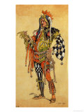 Touchstone the Clown, Costume Design for "As You Like It", Giclee Print