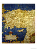 Map of Sixteenth Century Turkey, from the "Sala Delle Carte Geografiche" Giclee Print by Stefano And Danti Bonsignori