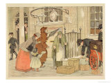 The Post Office, from "The Book of Shops," 1899 Giclee Print by Francis Donkin Bedford