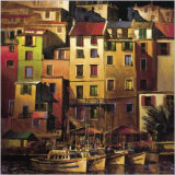 Mediterranean Gold Stretched Canvas Print by Michael O'Toole