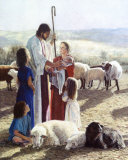 My Shepherd  Print by Sheri Doty