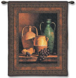 Jugs on a Ledge Wall Tapestry by Loran Speck