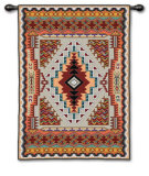 Southwestern Salmon Wall Tapestry