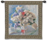 Flowers by Strauss Wall Tapestry by Valeriy Chuikov