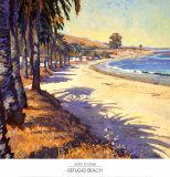 Refugio Beach Art par John Comer