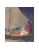 The Barque, c.1902 Posters by Odilon Redon