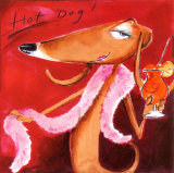 Hot Dog  Prints by Tracy Flickinger