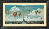 Ballooning Over Paris Prints by Isiah and Benjamin Lane