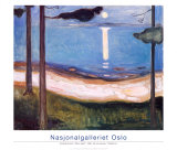 Moon Light, 1895 Poster von Edvard Munch
