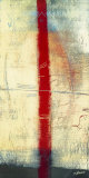 Red Lines III  Print by Carole Bécam