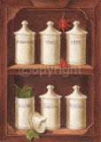 Spicy Groceries Posters by Ppea Tangorra