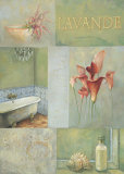 Calla Spa Poster von Fabrice De Villeneuve