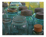 Old Mason Jars Photographic Print by James Davidson