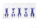 Untitled, Anthropometry, c.1960 (ANT100) Kunstdrucke von Yves Klein