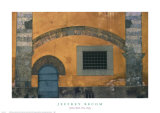 Yellow Wall, Pisa, Italy Posters by Jeffrey Becom