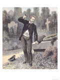 The Suicide of General Georges Ernest Boulanger in the Cemetery at Ixelles Giclee Print by Henri Meyer