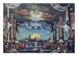 Stage Design for Offenbach's "Tales of Hoffman", 1915, Giclee Print